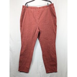 Just‎ My Size Bedford Cord Textured Stretch Denim Pants Plus Size 26W/28W